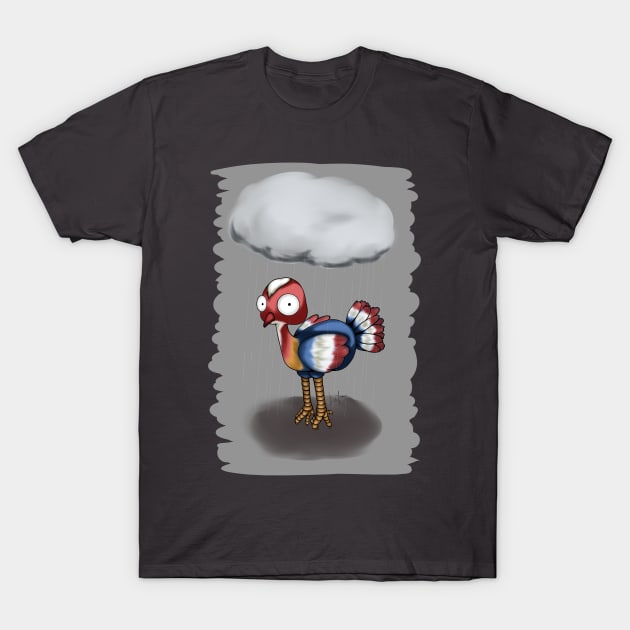 Gobble Rain Only O.O T-Shirt by LinYue